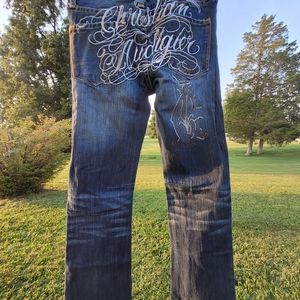 Christain Audigier jeans